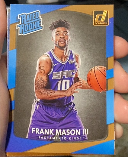2017-18 Donruss Rated Rookie #167 Frank Mason III — front