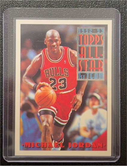 1993 Topps #101 Michael Jordan — front