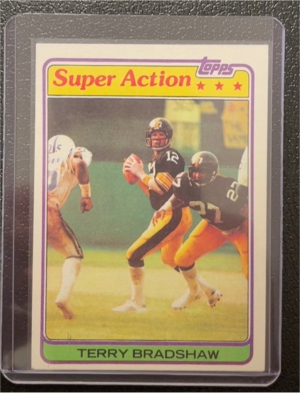 1981 Topps #88 Terry Bradshaw — front