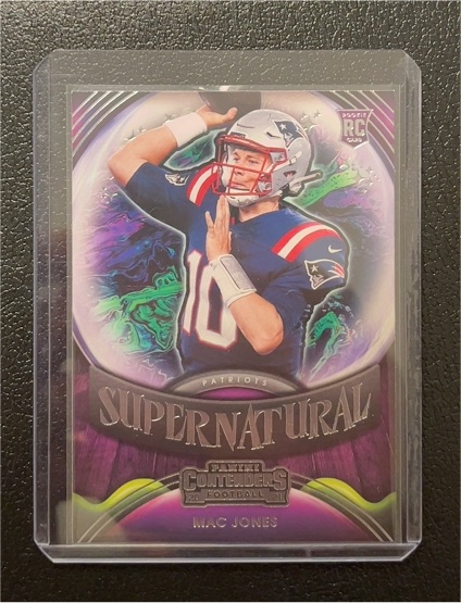 2021 Panini Contenders #SN-MJO Mac Jones — front