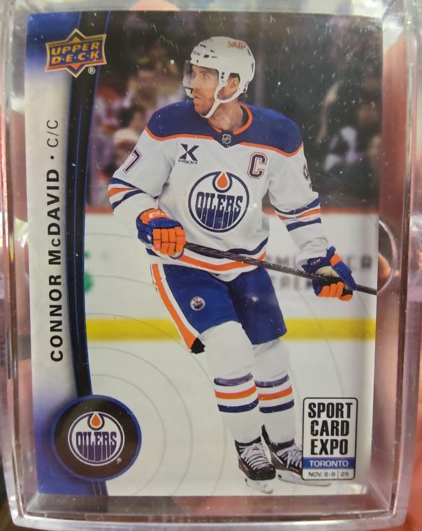 2025-26 Upper Deck Tim Hortons Fall Sport Expo #EXPO-2025 Connor McDavid — front