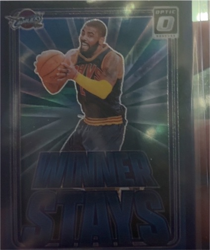 2024-25 Donruss Optic #10 Kyrie Irving Winner Stays Purple — front