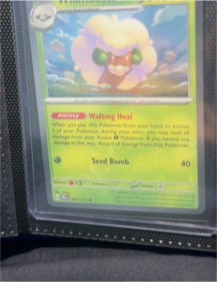 2025 Pokémon TCG Prismatic Evolutions #008 Whimsicott — front