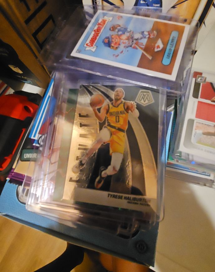 2023-24 Panini Mosaic #1 Tyrese Haliburton Elevate — front