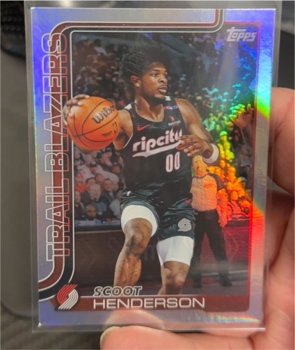 2025-26 Topps #122 Scoot Henderson — front