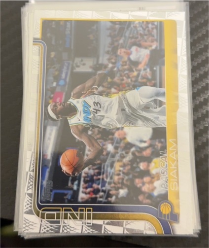 2025-26 Topps #53 Pascal Siakam — front