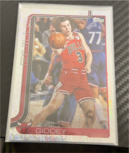 2025-26 Topps #35 Josh Giddey — front