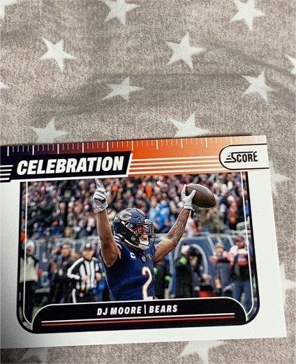 2024 Panini Score Celebration #C-DME DJ Moore — front