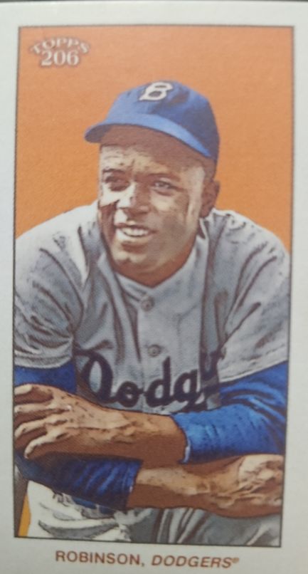 2020 Topps T206 #206 Jackie Robinson — front