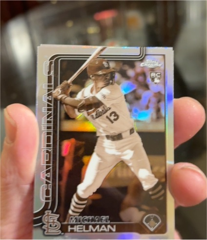 2025 Topps Chrome #104 Michael Helman — front