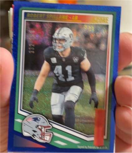 2025 Panini Score #280 Robert Spillane — front