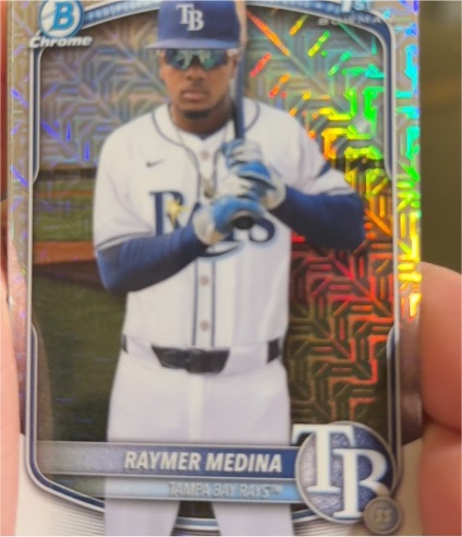 2025 Bowman Chrome #BCP-175 Raymer Medina — front