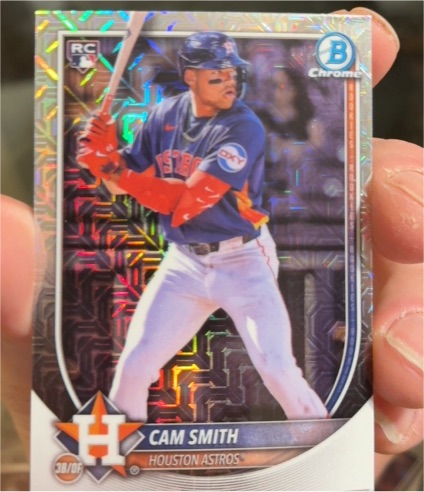 2025 Bowman Chrome #77 Cam Smith — front