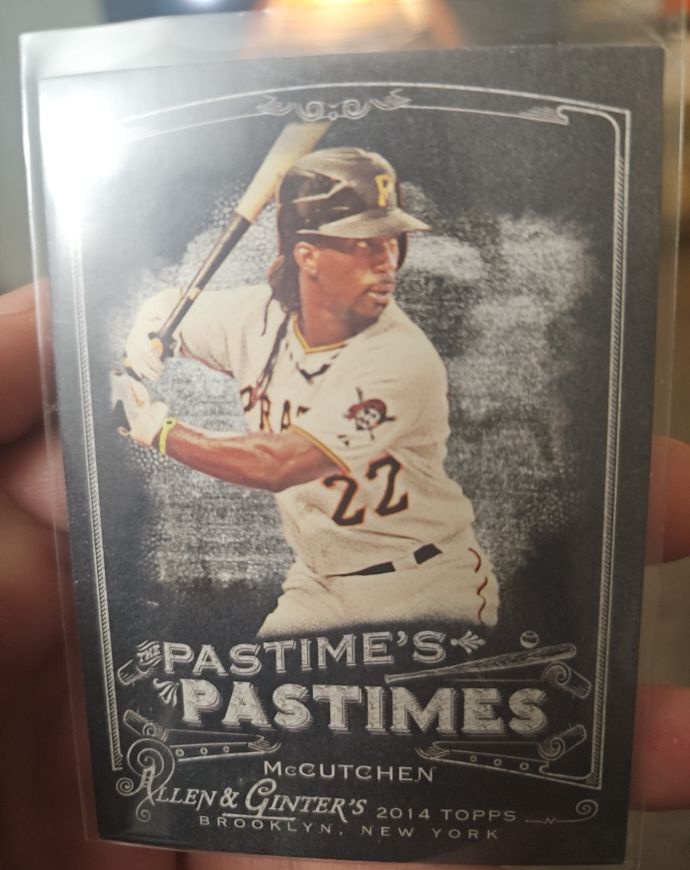 2014 Topps Allen & Ginter #PP-AM Andrew McCutchen — front