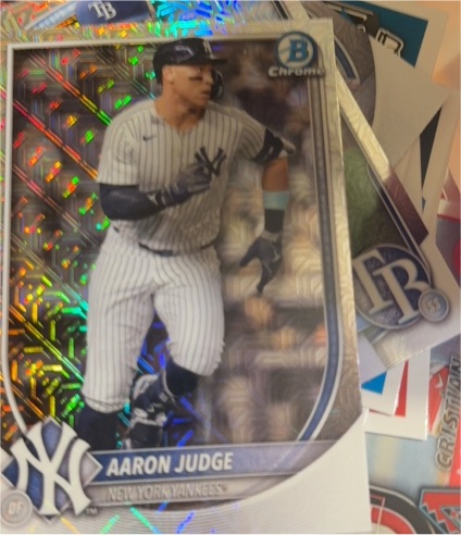 2025 Bowman Chrome #99 Aaron Judge — front