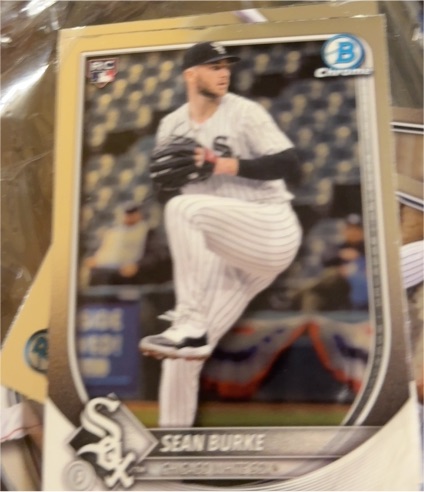2025 Bowman Chrome #73 Sean Burke — front