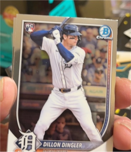 2025 Bowman Chrome #41 Dillon Dingler — front