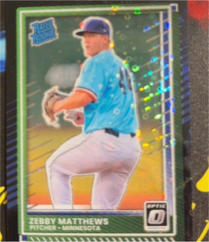 2025 Panini Donruss Optic #81 Zebby Matthews — front