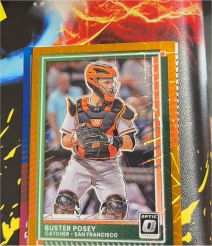 2025 Panini Donruss Optic #15 Buster Posey — front