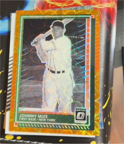 2025 Donruss Optic #72 Johnny Mize — front
