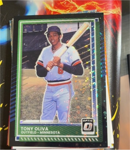 2025 Donruss Optic #23 Tony Oliva — front