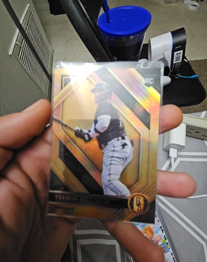 2021 Panini Chronicles Gold Standard #12 Yermin Mercedes — front