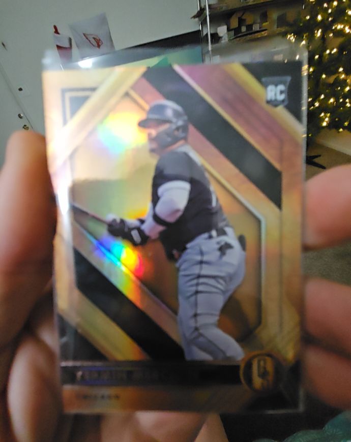 2021 Panini Chronicles Gold Standard #12 Yermin Mercedes Rookie Card — front