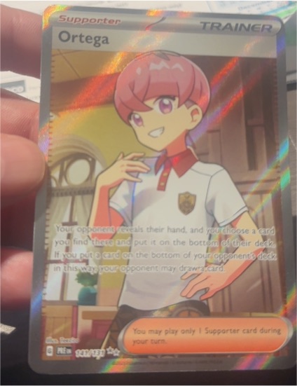 2025 Pokémon SV: Prismatic Evolutions #141 Ortega — front