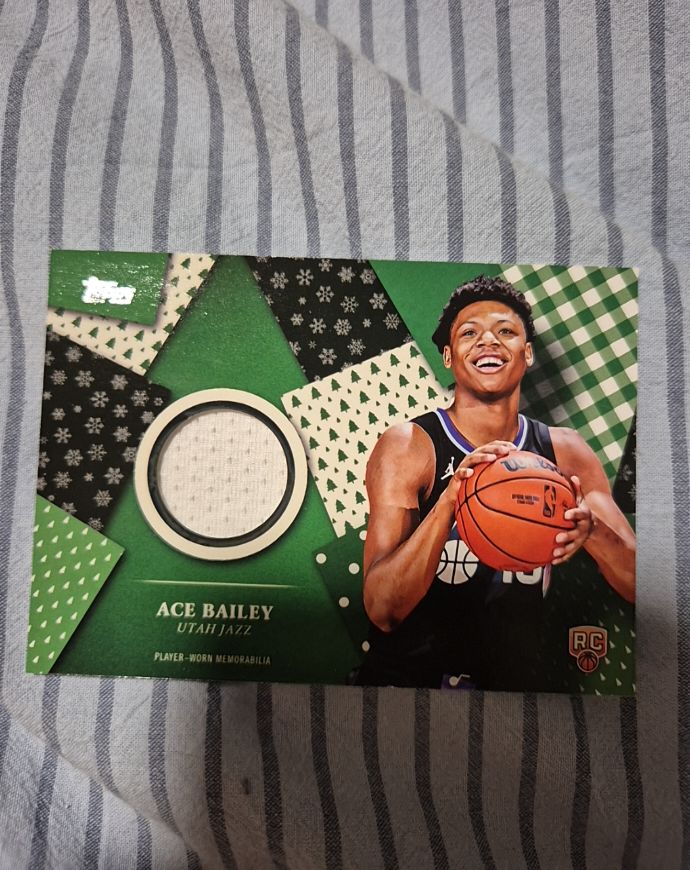 2025-26 Topps Holiday #HR-? Ace Bailey — front