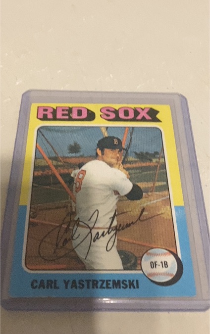 1975 Topps #280 Carl Yastrzemski — front