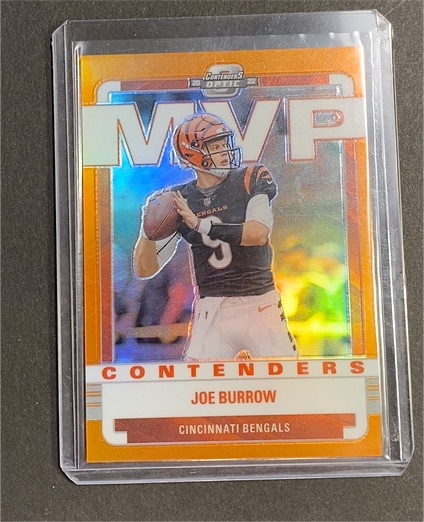 2022 Panini Contenders Optic #MVP-JBU Joe Burrow — front