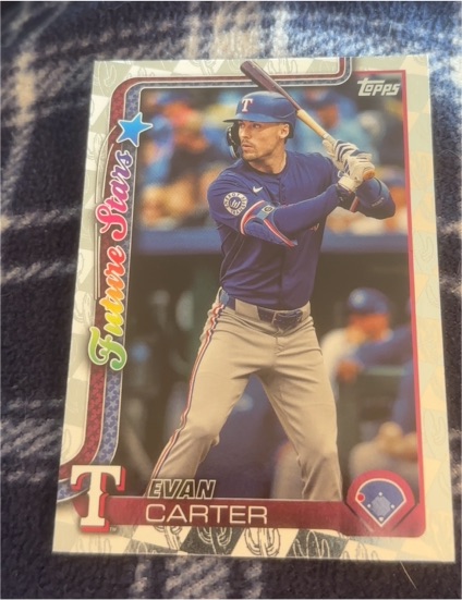 2025 Topps Series 1 #288 Evan Carter — front