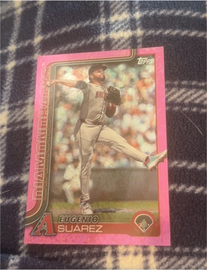 2025 Topps Series 1 #328 Eugenio Suarez — front