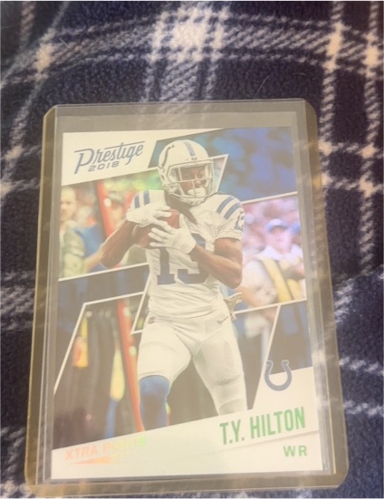 2018 Panini Prestige #37 T.Y. Hilton — front