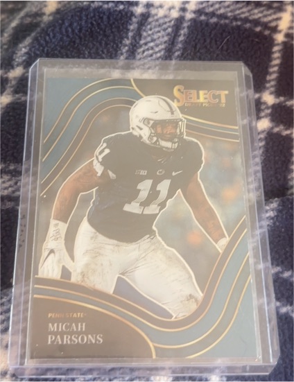 2022 Panini Select Draft Picks #176 Micah Parsons — front