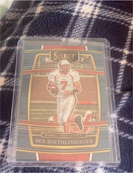 2022 Panini Select Draft Picks #46 Ben Roethlisberger — front