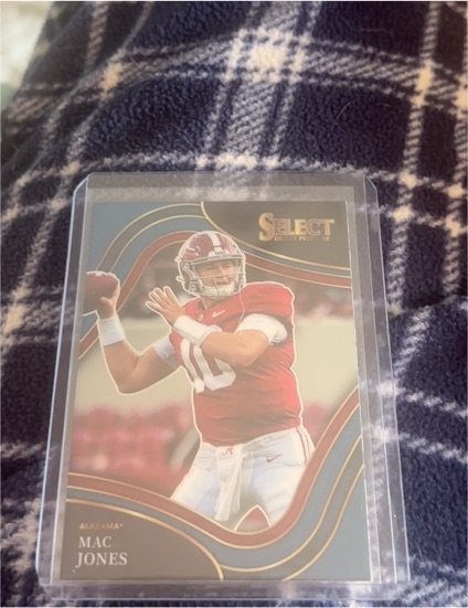 2022 Panini Select Draft Picks #138 Mac Jones — front