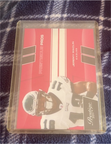 2011 Panini Prestige Prestigious Pros Red #30 Jeremy Maclin — front