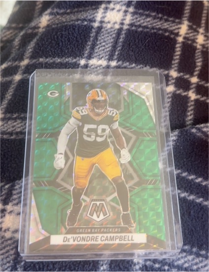 2022 Panini Mosaic #59 De'Vondre Campbell — front