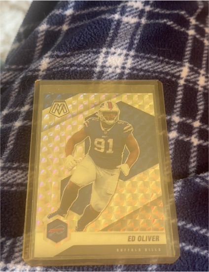 2020 Panini Mosaic #91 Ed Oliver — front