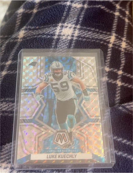 2022 Panini Mosaic #32 Luke Kuechly — front