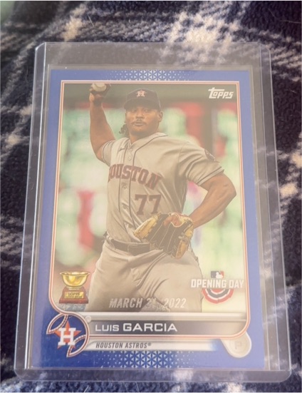 2022 Topps Opening Day #118 Luis Garcia — front