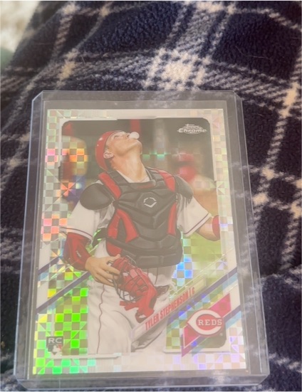 2021 Topps Chrome #111 Tyler Stephenson — front