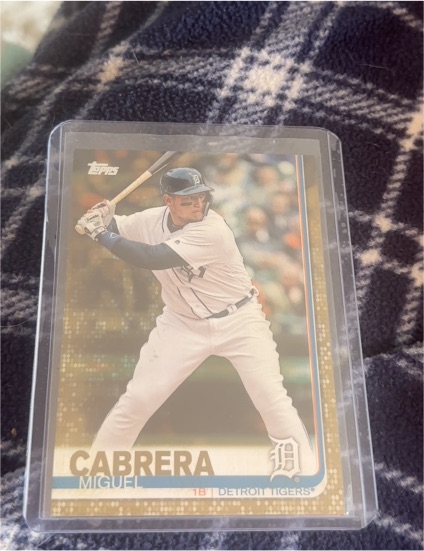 2019 Topps Chrome #115 Miguel Cabrera — front