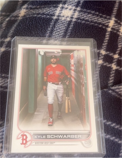 2022 Topps Series 1 #216 Kyle Schwarber — front