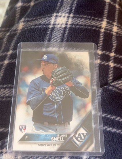 2016 Topps Update #US67 Blake Snell RC — front