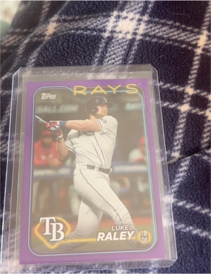 2024 Topps Series 1 #181 Luke Raley — front