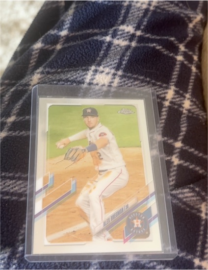 2021 Topps Chrome #149 Alex Bregman Houston Astros — front