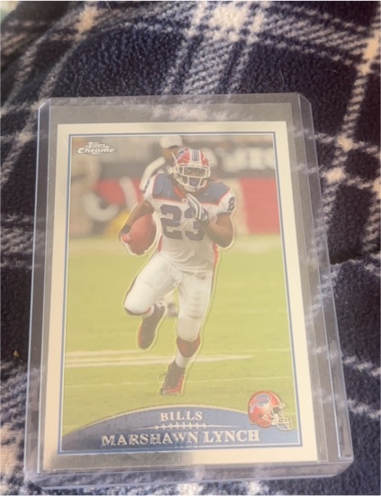2009 Topps Chrome #TC15 Marshawn Lynch — front