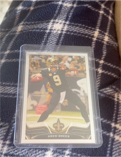 2013 Topps Chrome #25 Drew Brees — front